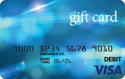 AAA Visa gift card