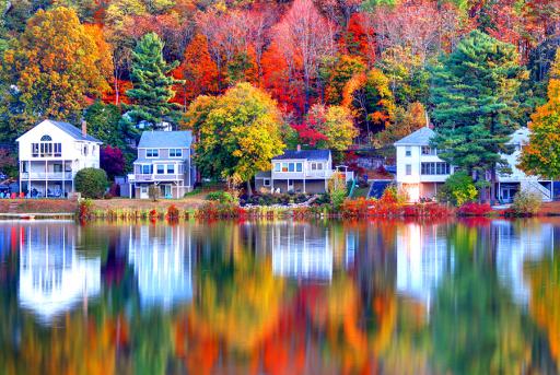 New England in the fall.